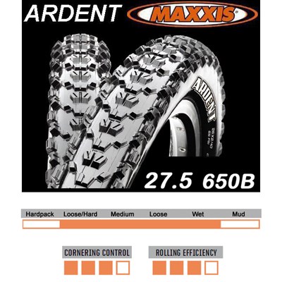 Maxxis Ardent TR EXO mountainbikedäck 584/650B/27.5" 27.5 x 2.40"