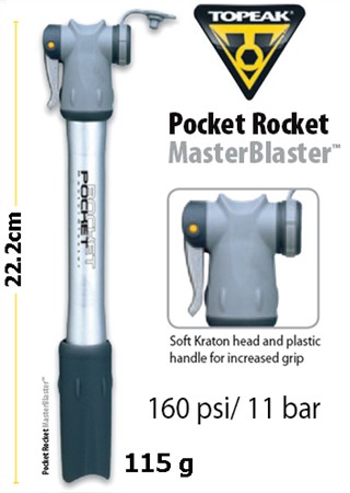 Topeak Minipump Pocket Rocket