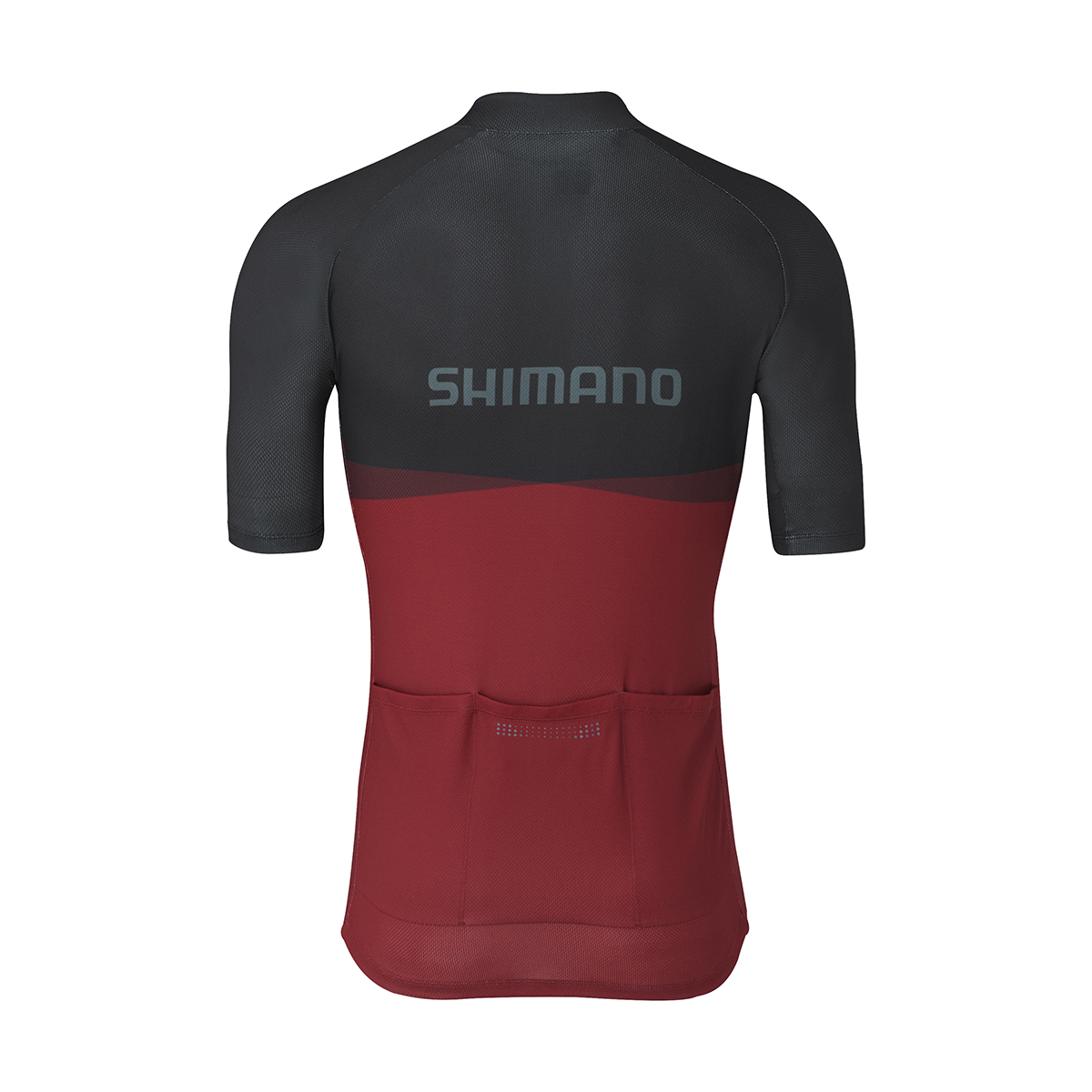 Shimano Cykeltröja Team SS sv/röd XL