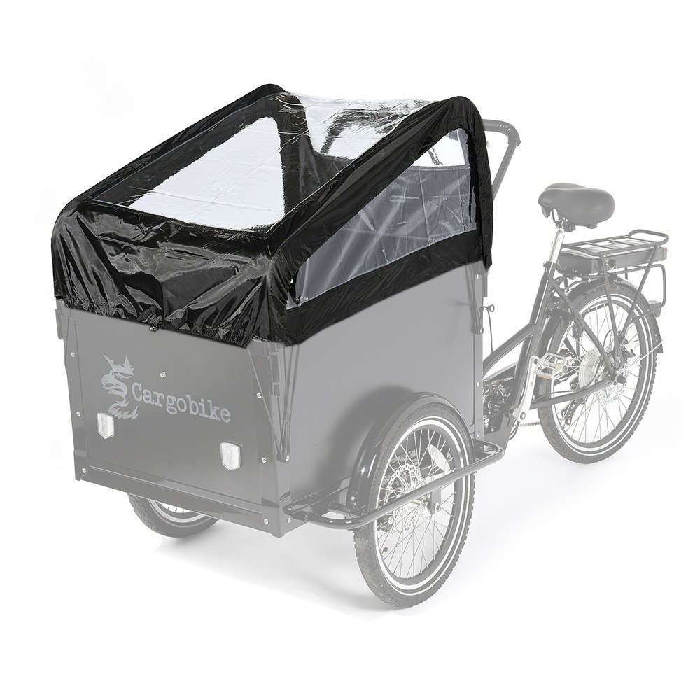 Cargobike Kapell Classic för två barn inkl. bågar