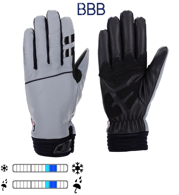 BBB Handskar ColdShield reflekterande L