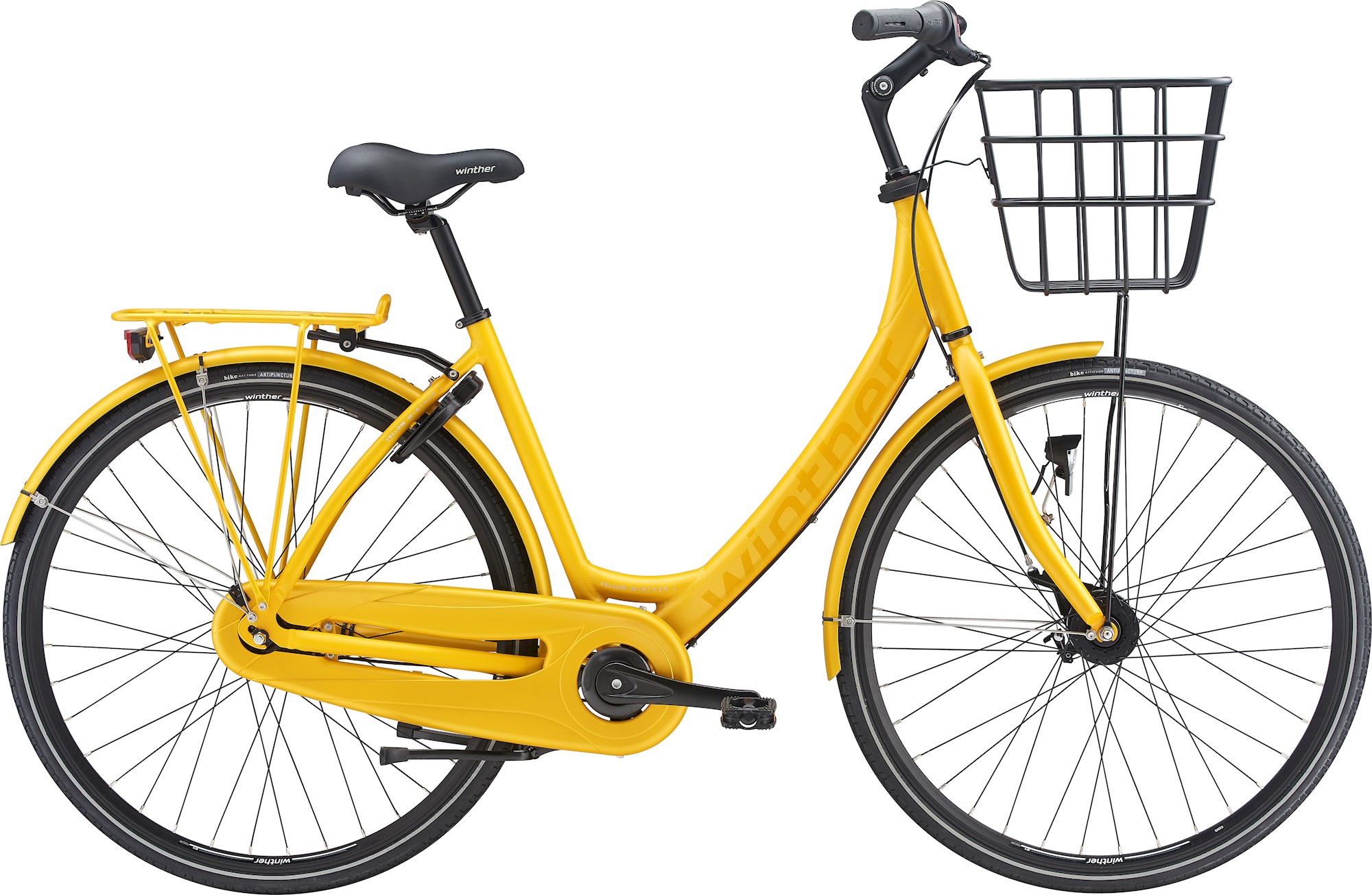 Winther Damcykel Yellow 4