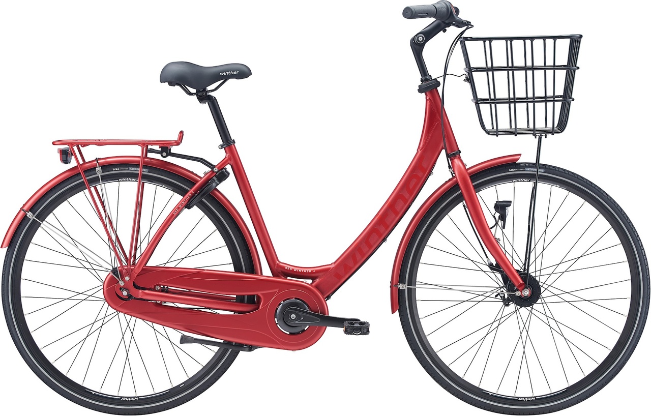 Winther Damcykel Red 4 54cm 2021
