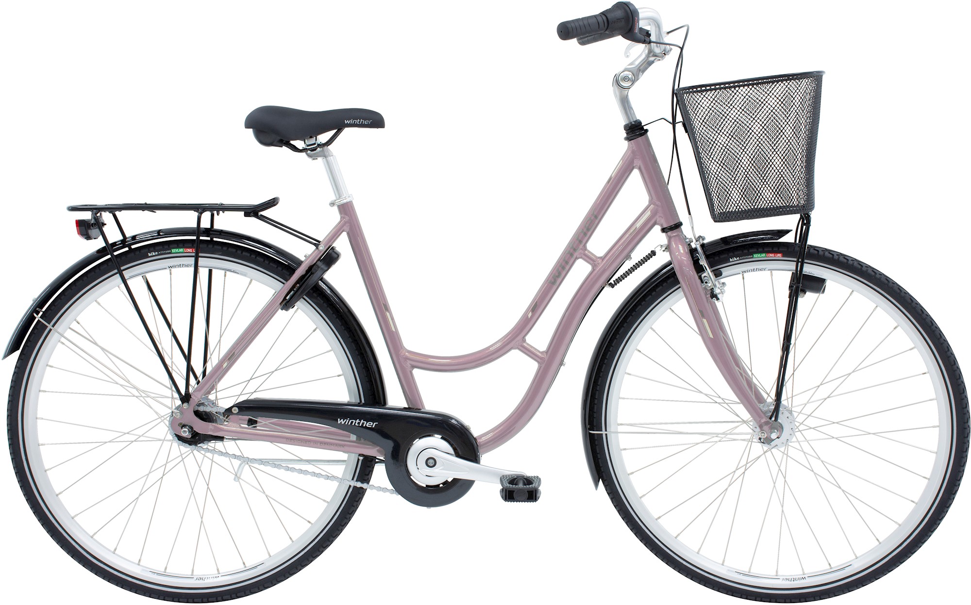 Winther Damcykel Classic 7 Rosa