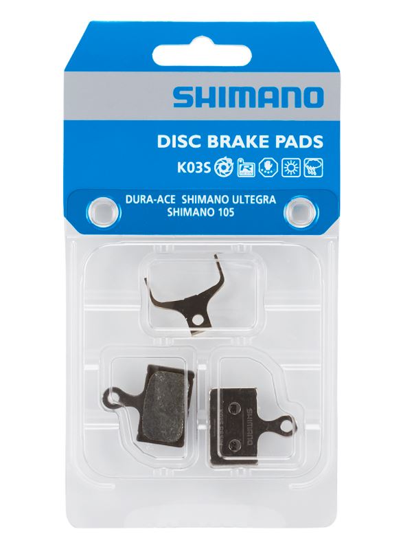 Shimano Skivbromsbelägg K03S resin Flatmount
