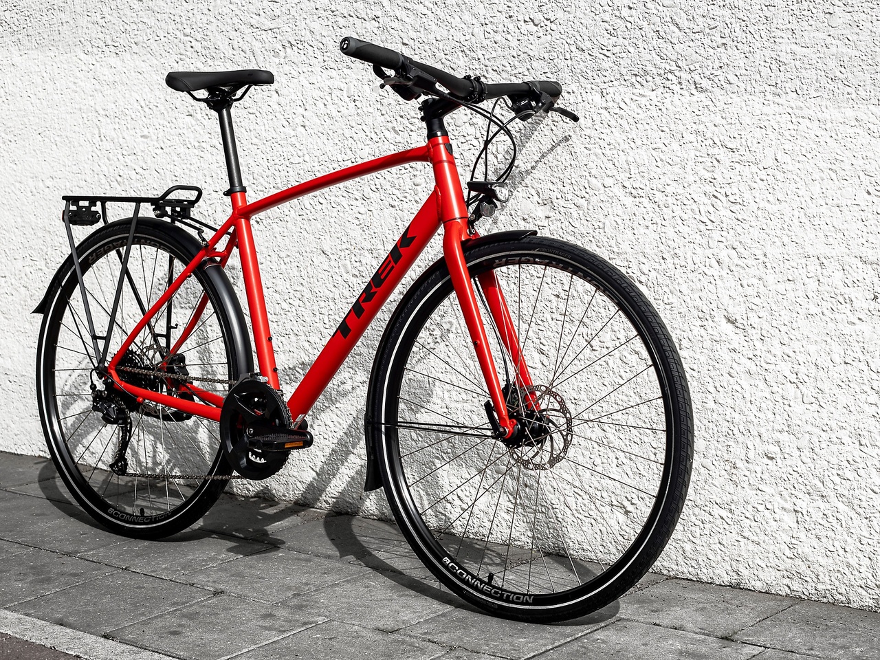 Trek Hybridcykel FX 2 Equipped Viper red XL