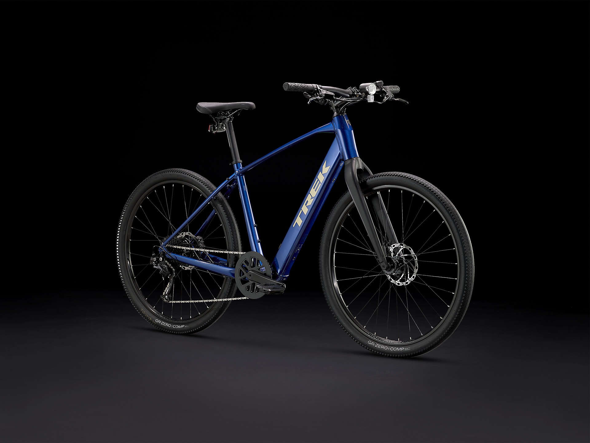 Trek Dual Sport+ 2 elcykel Hex Blue
