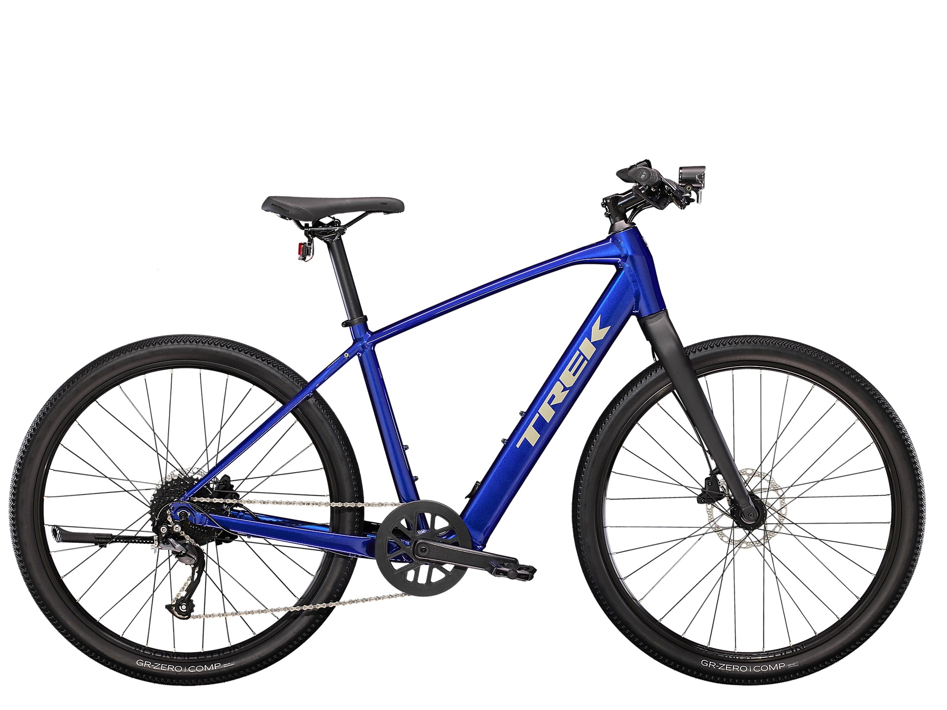 Trek Dual Sport+ 2 elcykel Hex Blue