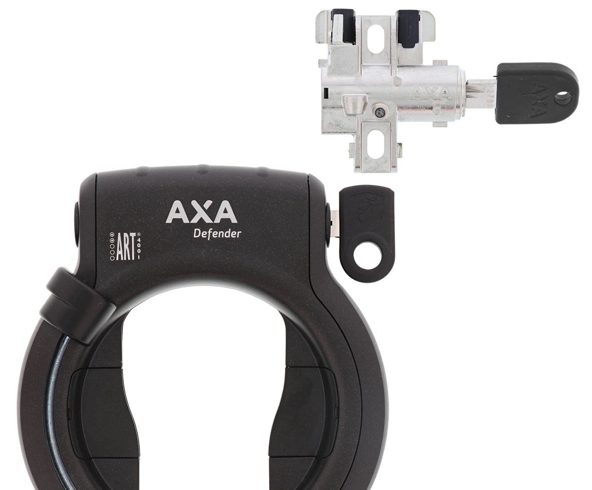 AXA Block XXL och Bosch Pivot Gen3 Powertube batterilås